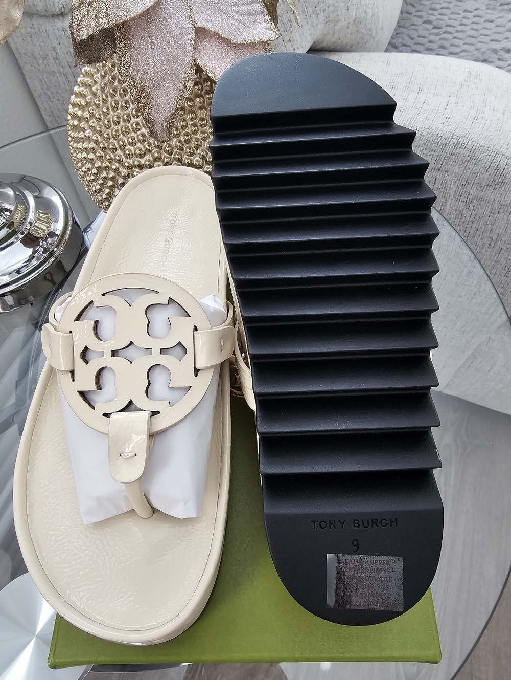 Tory Burch Miller Cloud Lug Sandal - Picture 8 of 8